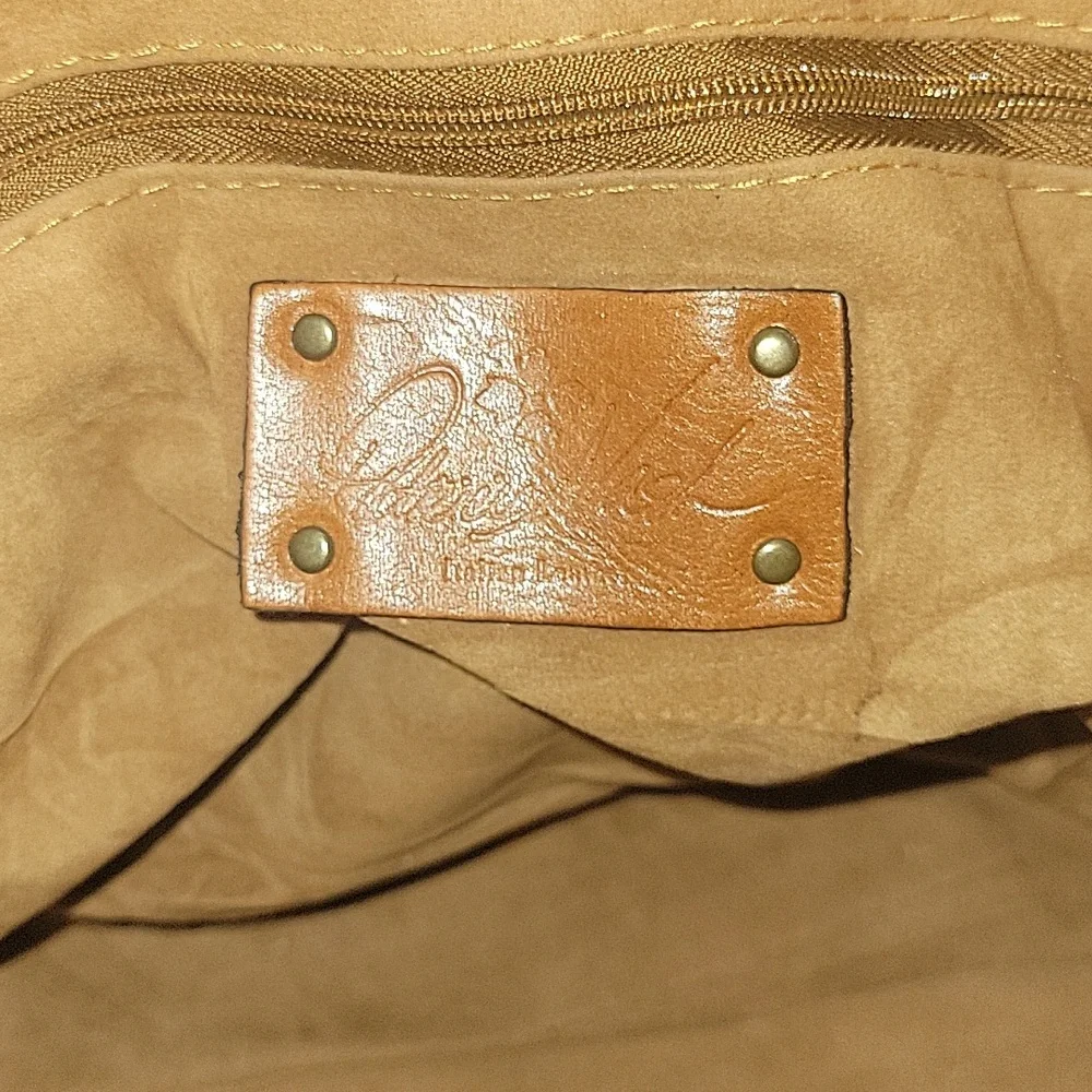 Patricia Nash Floral Leather Tote Bag